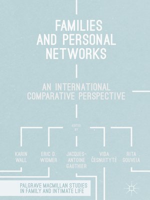 cover image of Families and Personal Networks